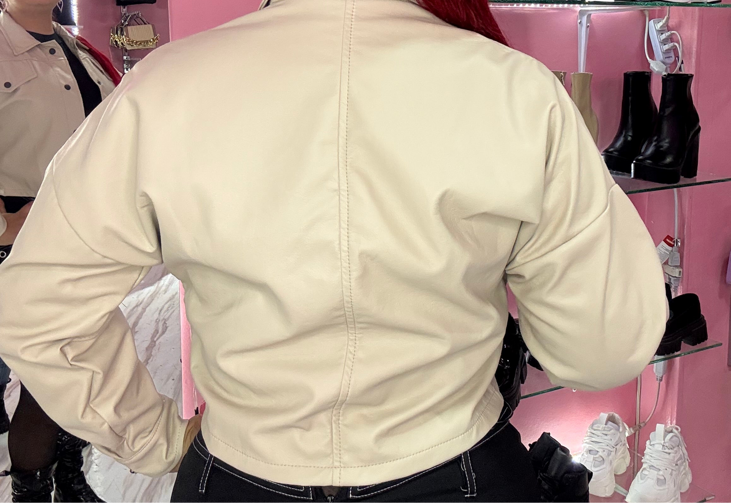 LEÑADORA CORTA | BEIGE