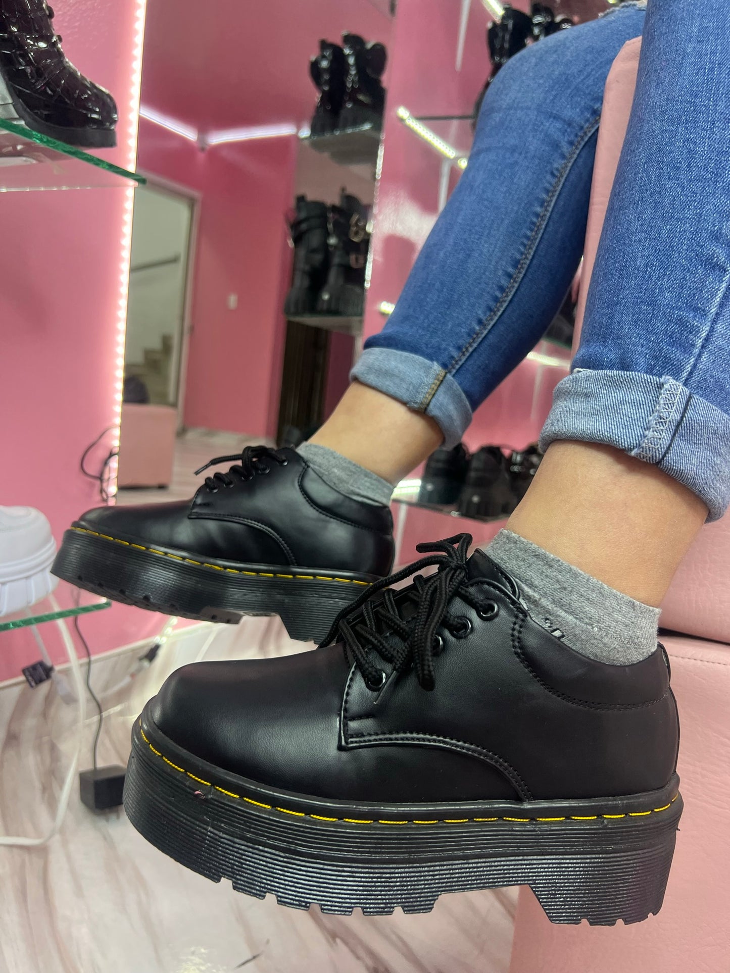 JADE MOCASSIN| HILO AMARILLO