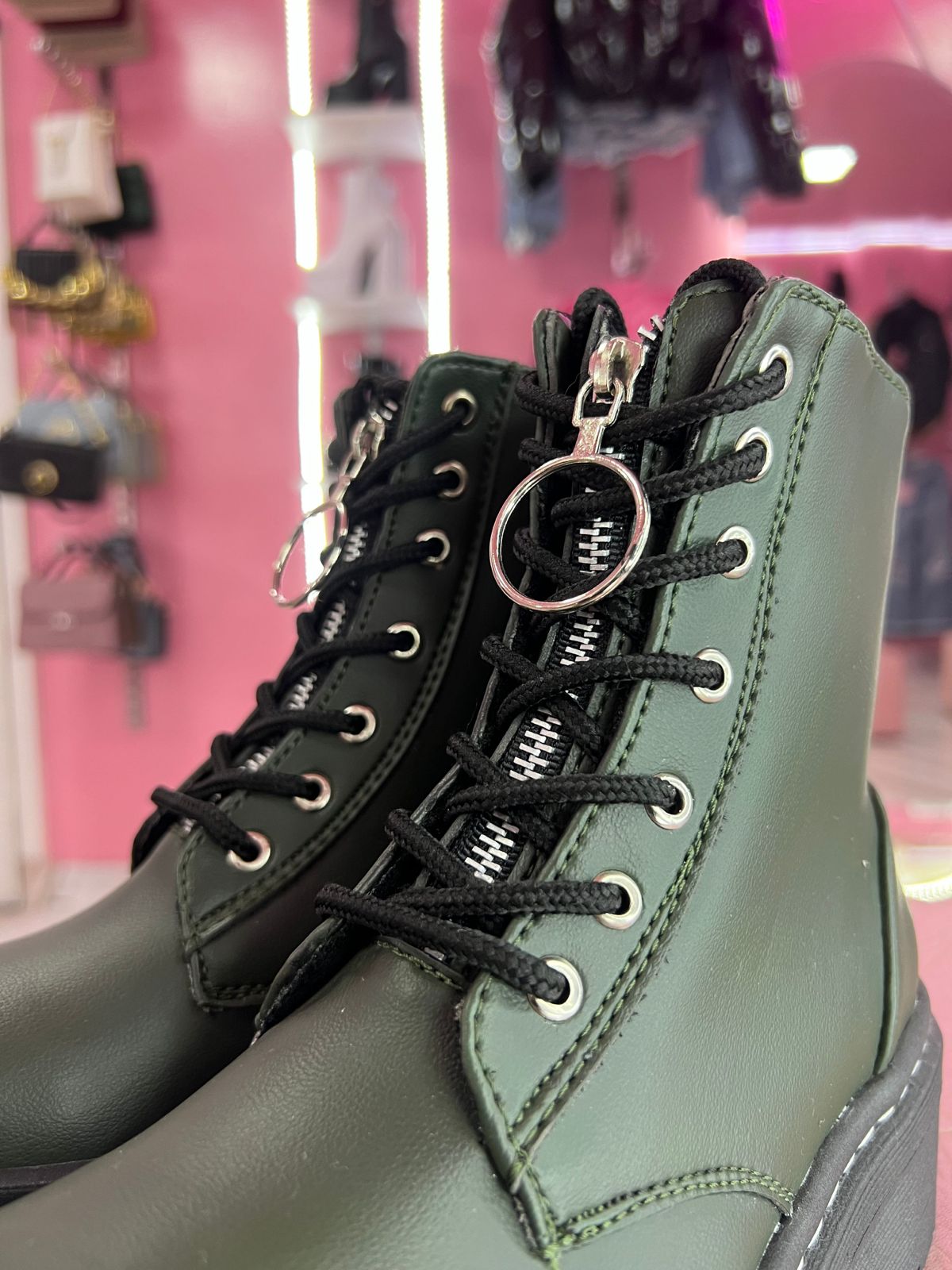 JADE ZIPPER | VERDE MATE