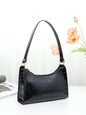 BOLSO|BAG CROCO | NEGRO