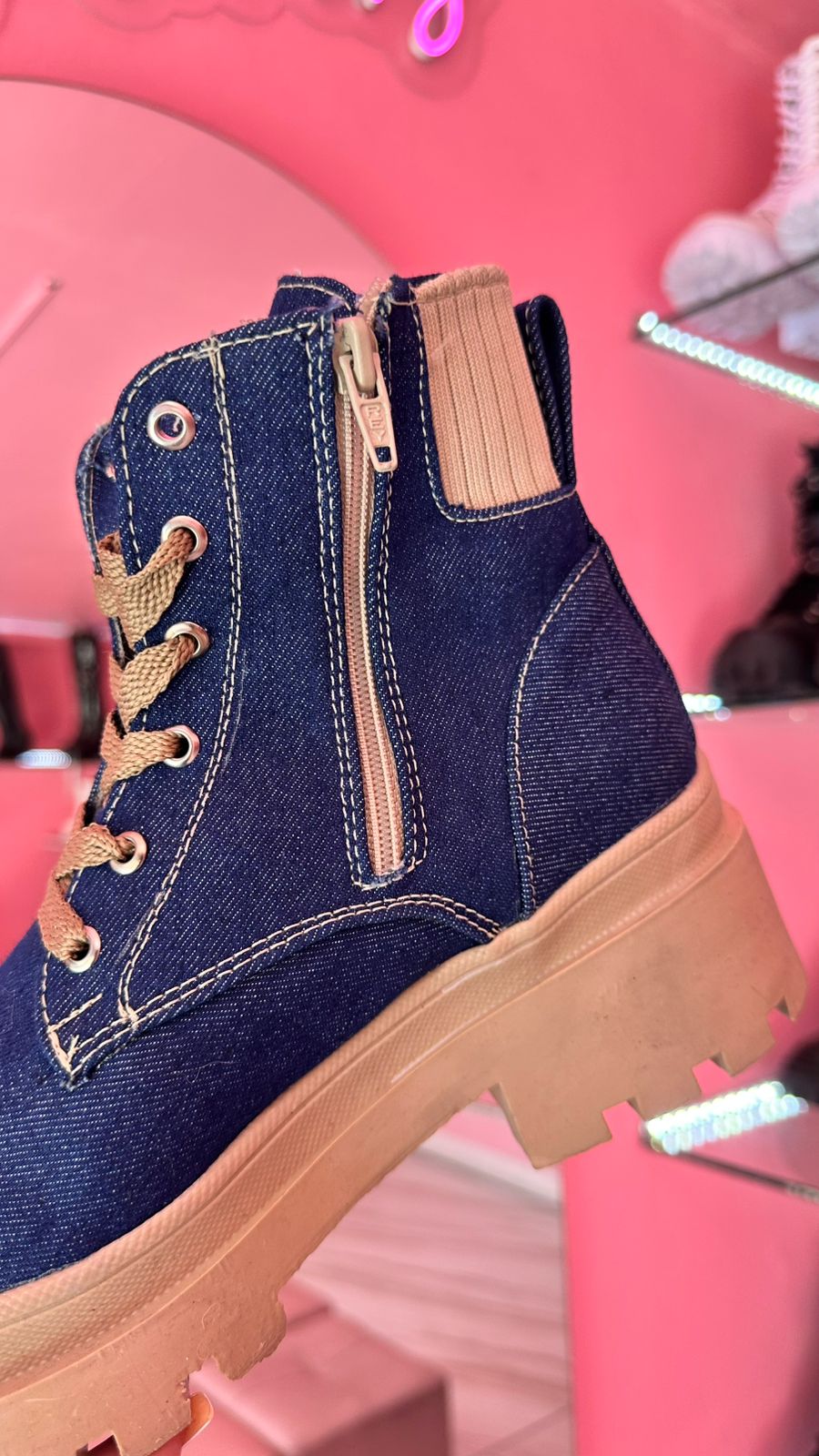 STAR BAG | DENIM