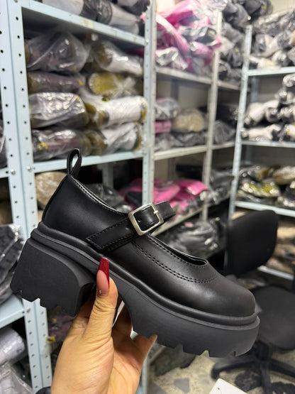 MAFALDA PLANA | NEGRO MATTE