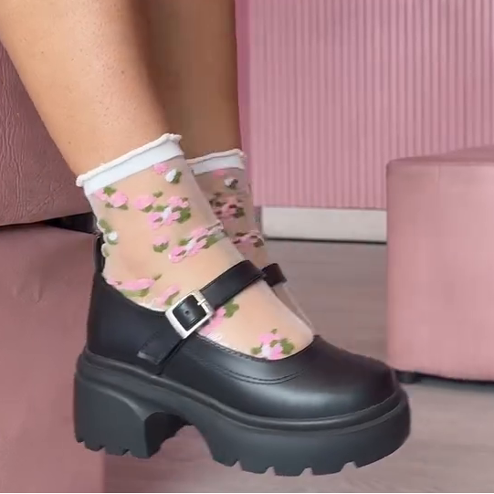 MAFALDA PLANA | NEGRO MATTE